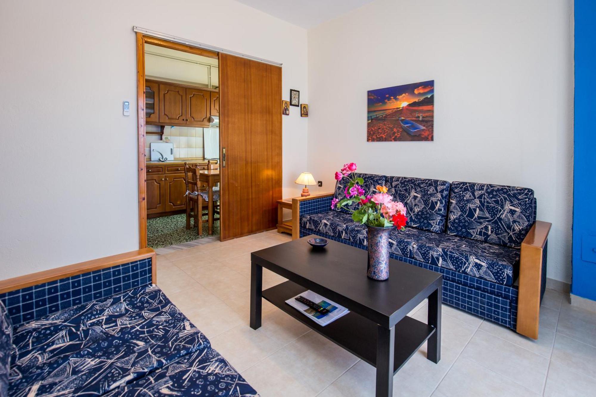 "Thea" Apartment 1 Skála Marión Oda fotoğraf